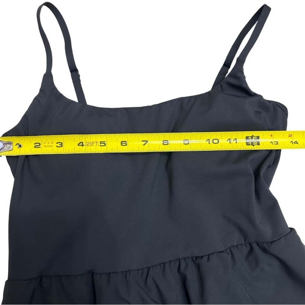 HALARA High Low Flowy Black Midi Quick Dry Dress Small Athleisure Casual NWT - Picture 5 of 7